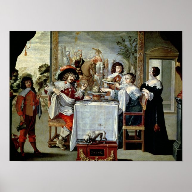 Poster Les cinq sens - Goût (Devant)