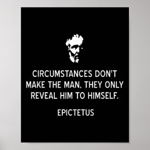Poster Les Circonstances De Citation De L'Épictète Stoïqu
