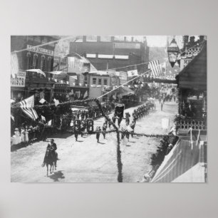 Poster Les citoyens du bois mort célèbrent l'achèvement