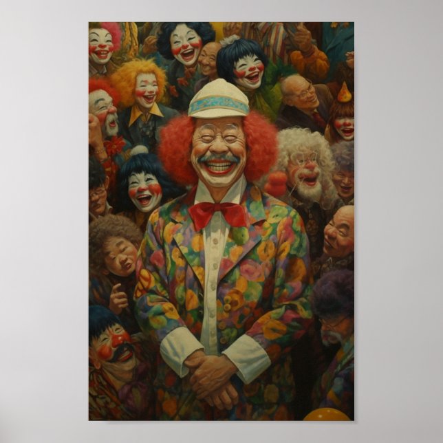 Poster Les Clowns (Devant)