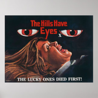 Poster les collines ont les yeux originaux 1977
