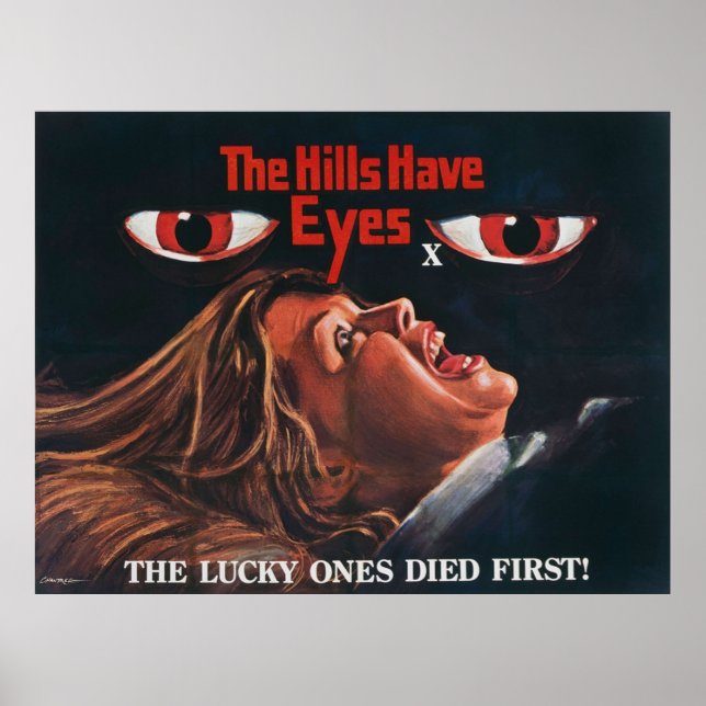 Poster les collines ont les yeux originaux 1977 (Devant)