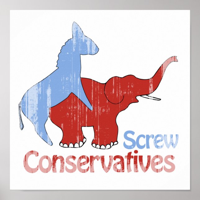 Poster Les conservateurs se sont évanouis (Devant)