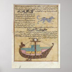 Poster Les constellations du chien et de la quille