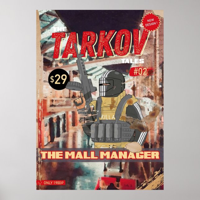Poster Les Contes de Tarkov 02 Fuir de Tarkov Killa (Devant)