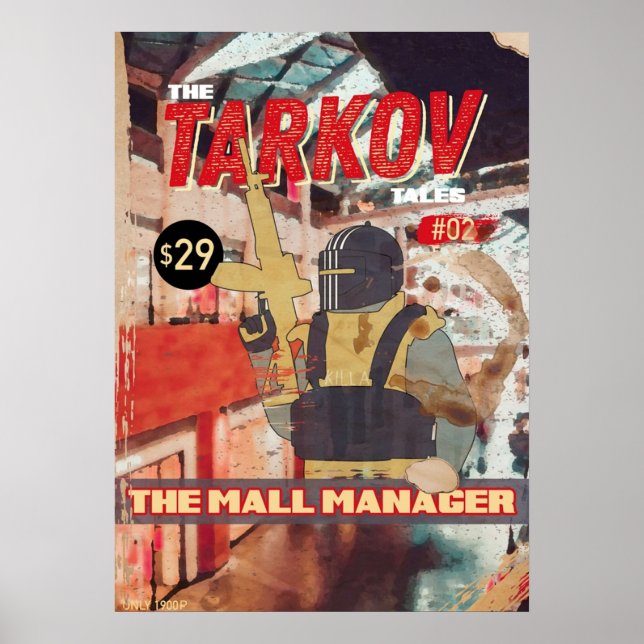 Poster Les Contes de Tarkov 02 Fuir de Tarkov Killa (Devant)