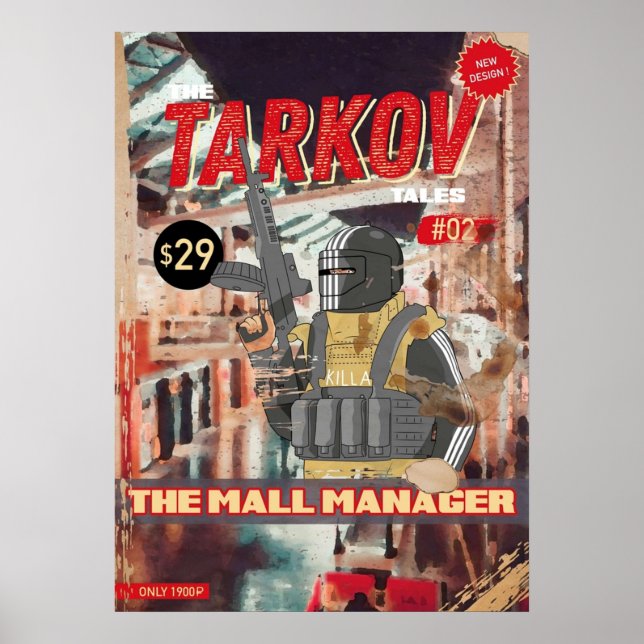 Poster Les Contes de Tarkov 02 Fuir de Tarkov Killa V (Devant)