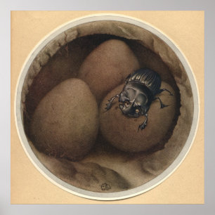 Poster LES COPRIS ESPAGNOLS - Illustration du livre d'ins