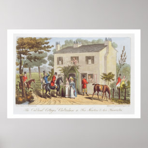 Poster Les Cottages Oakland, Cheltenham ou Fox Hunters a