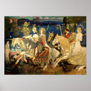 Poster Les coureurs de l'art de la renaissance celtique d