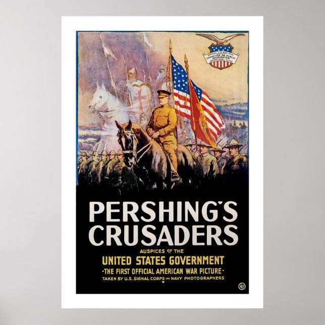Poster Les Croisés de Pershing (Devant)