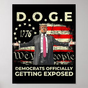 Poster Les Démocrates Doge Se Font Officiellement Exposer
