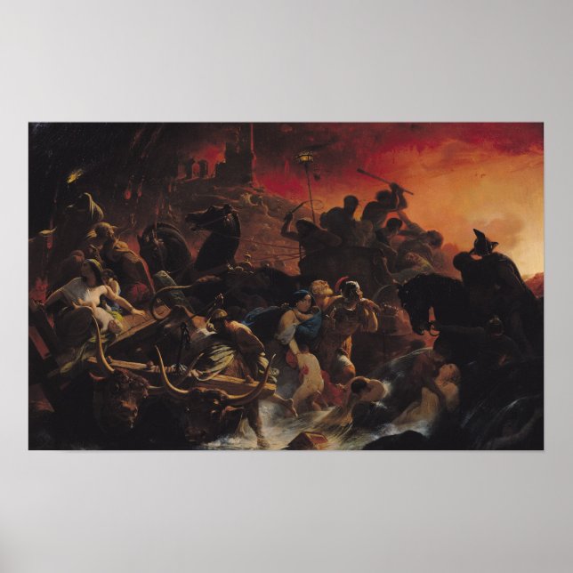 Poster Les Derniers jours de Pompéi (Devant)