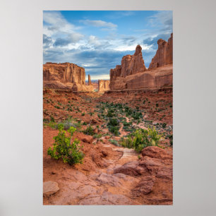Poster Les déserts   Parc national des Arches, Utah