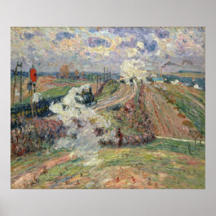 Poster Les deux trains