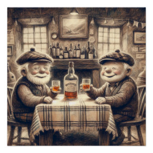 Poster Les deux vieux