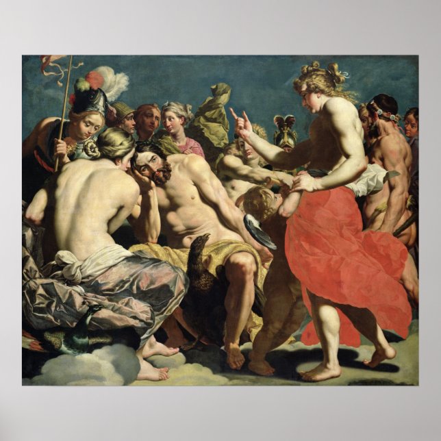 Poster Les dieux d'Olympe (Devant)