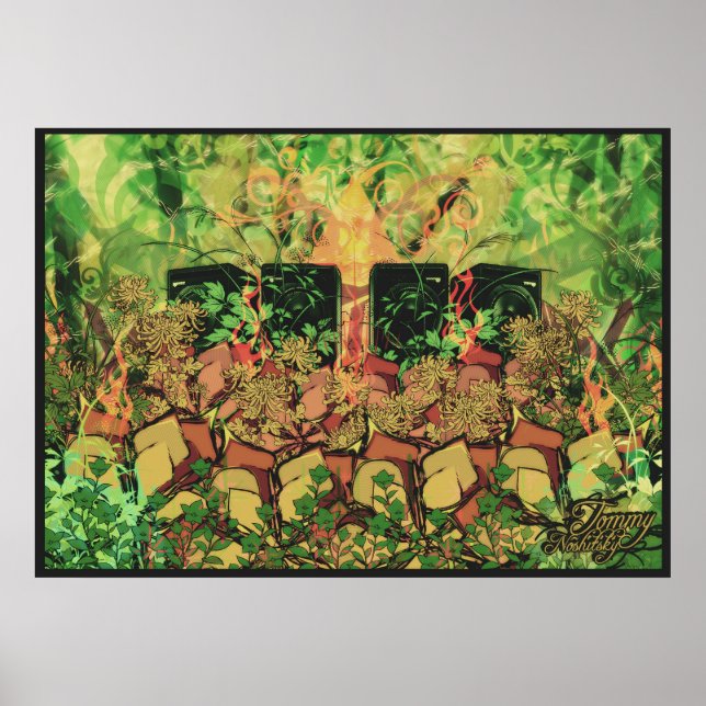 Poster Les discours de la jungle (Devant)