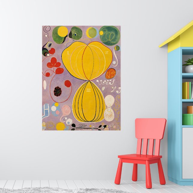 Poster Les dix plus grands, Groupe IV, No 7 par Hilma af  (Pépinière 1)