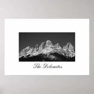 Poster Les Dolomites d'Italie