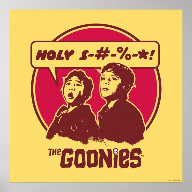 Poster Les données Goonies Expletive (Devant)