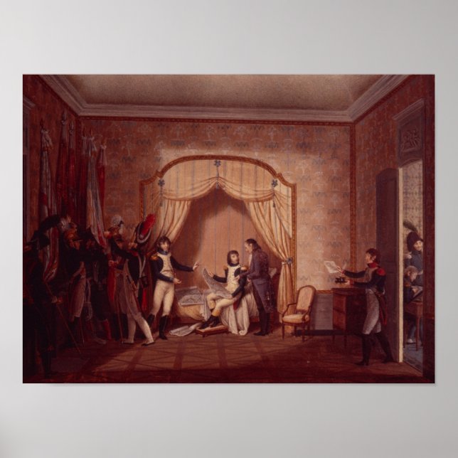 Poster Les drapeaux capturés de Montenetto et Cossaria (Devant)