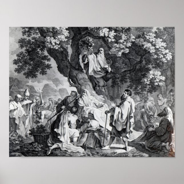 Poster Les druides, ou la conversion des Britanniques (Devant)