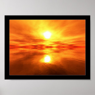 Poster Les eaux chaudes