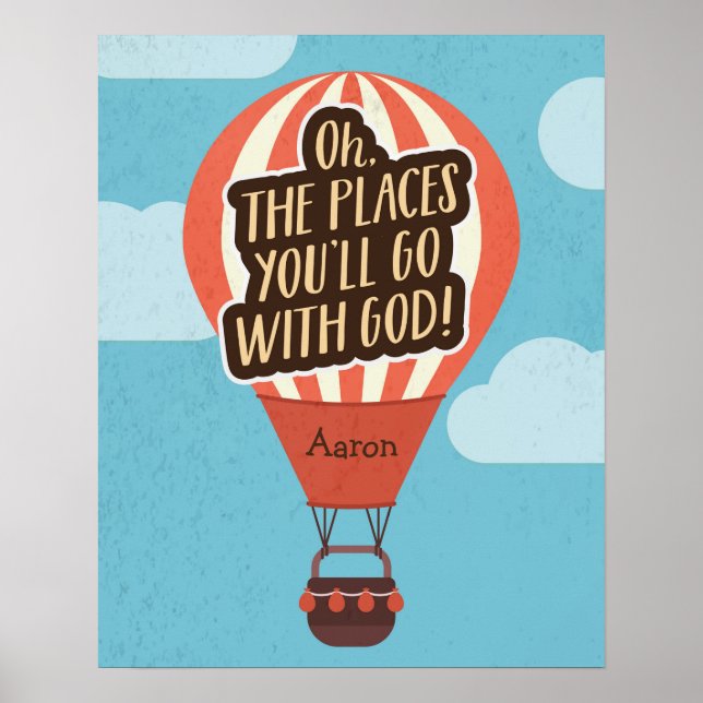 Poster Les endroits où vous irez avec Dieu (Devant)