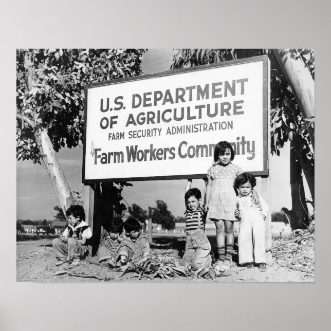 Poster Les enfants de la poussière (Devant)