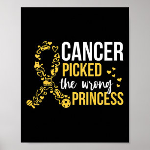 Poster Les Enfants Luttent Contre Le Cancer De L'Enfance 