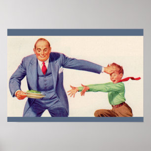 Poster Les épinards crémeux de Pavlov