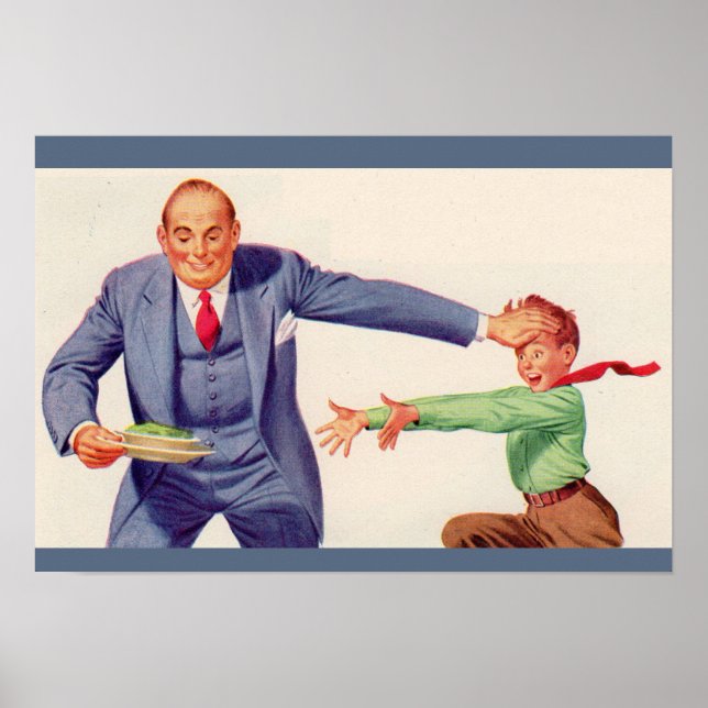 Poster Les épinards crémeux de Pavlov (Devant)