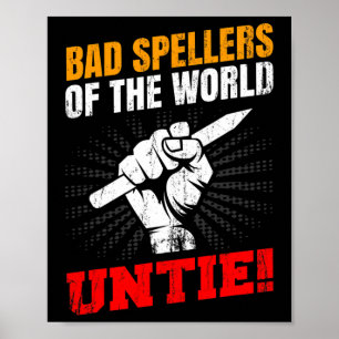 Poster Les Épineurs Du Monde Untie Dyslexia Premier Crayo