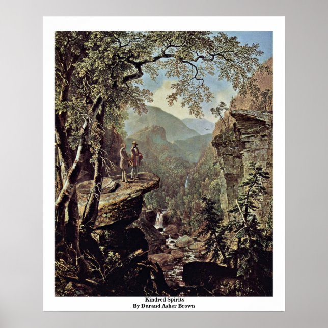 Poster Les Esprits De Durand Asher Brown (Devant)