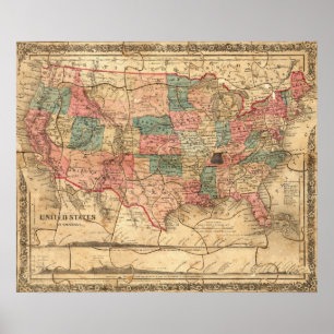 Poster Les Etats-Unis d'Amérique 5