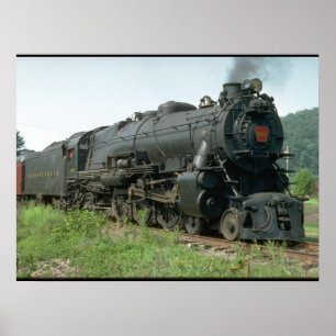 Poster Les Etats-Unis, Pennsylvanie RR_Trains du monde