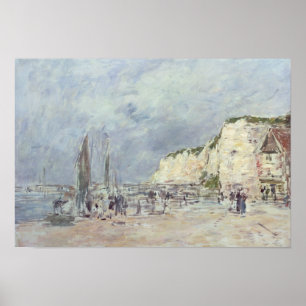 Poster Les falaises de Dieppe et le Petit Paris