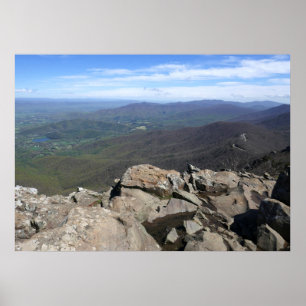 Poster Les falaises de Stony Man du parc national de Shen