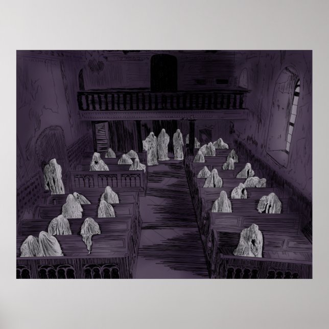 Poster Les Fantômes de l'église St. George (Devant)