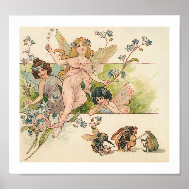 Poster Les fées et l'affiche de la bande (Devant)