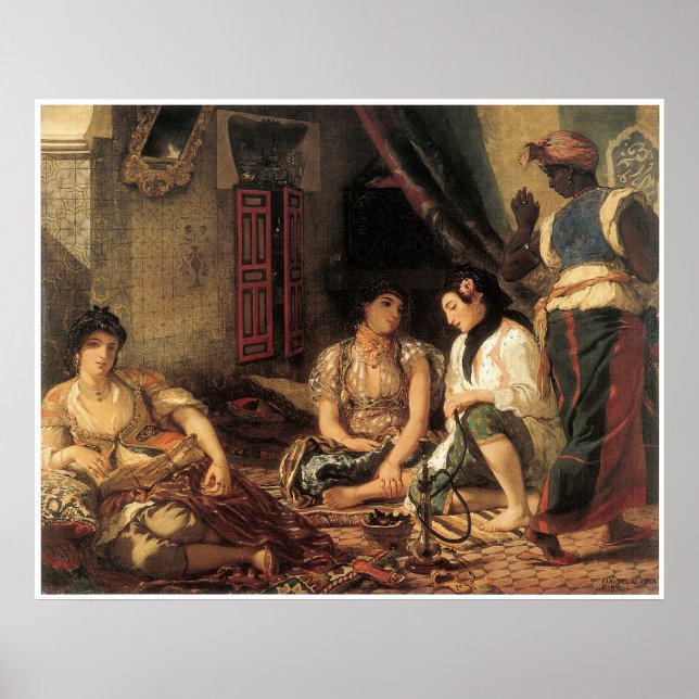 Poster Les femmes algériennes dans leurs appartements, 18 (Devant)