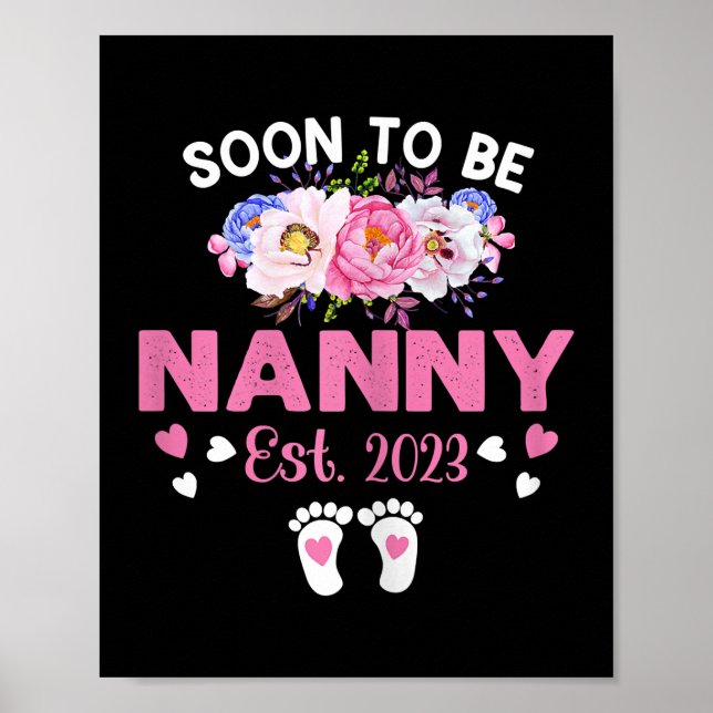 Poster Les Femmes Bientôt Nanny Est 2023 Grossesse (Devant)