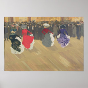 Poster Les femmes dansent le Can-Can