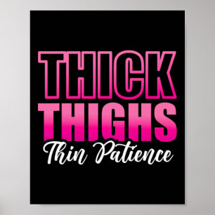 Poster Les Femmes Gymnase Fitness Exercice Épais Cuisse L