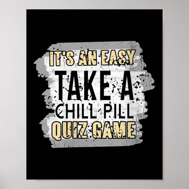 Poster Les Femmes Prennent L'Esprit Pause Drôle Quiz Jeu  (Devant)