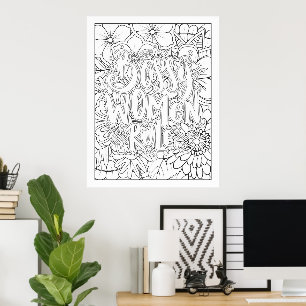 Poster Les Femmes Qui Gouvernent La Couleur Elle-Même