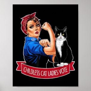 Poster Les Femmes Sans Enfants Votent Rosie Les Femmes Du
