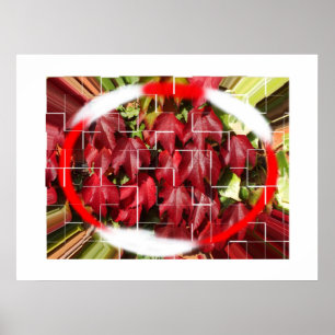 Poster Les feuilles d'automne