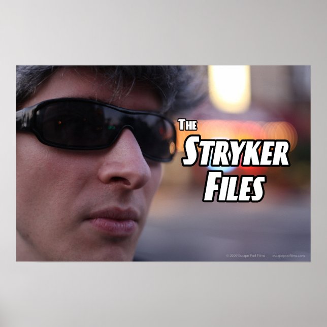 Poster Les fichiers Stryker (Devant)
